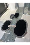 50x80cm ,40x60cm , 2 oval sepetli banyo takımı. hediyelik, çeyizlik ,bohem, dekoratif