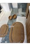 70x120cm ,40x60cm. 2 paspas,2 oval sepetli banyo takımı. hediyelik, çeyizlik ,bohem, dekoratif