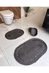 40x60-60x100 Iki Paspas 2sepet Banyo Takımı Hediyelik Çeyizlik